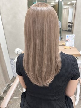テーラヘアー 土浦店(TELA HAIR) 王道ミルクティーベージュ