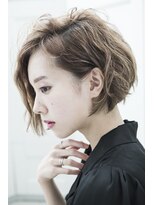 ミエルヘアーエスト 新宿店(mielhair est)&nbsp;無造作ウェービィーヘア　【新宿】
