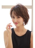 大人可愛いベビーショート