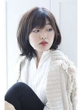 リル 8F 銀座(Rire) 【Rire-リル銀座-】王道シルエット☆ナチュラルボブ