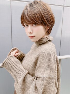 アンド ストーリーズ(&STORIES) アッシュブラウン/厚めバング/20代/30代/40代/ショート/小林