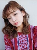 レイヤースタイル_アッシュブラウンネオウルフ外ハネボブ_47019