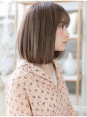 ■個性的なシアカラー♪ストレートボブ108-2★上尾20代30代40代!