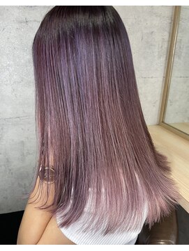 アフィナー(Afinar) 【横浜/Afinar】ピンクパープルバレイヤージュ♪EMI♪