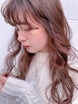 グラヘアーストーリー(gra HAIR STORY)&nbsp;秋冬ロング×ピンクベージュ