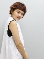 ソシエ アヴェダ ペリエ 千葉店&nbsp;マッシュショート/ピンクブラウン[千葉/千葉駅]