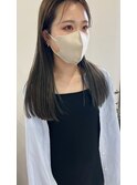 ぱつロング