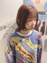 シモキタジャムズ&nbsp;ウルフカット×オレンジベージュ