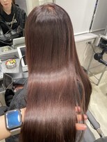 ユーフォリア 新宿通り(Euphoria) 髪質改善/艶髪/ピンクブラウン/暖色カラー