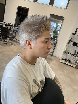 ナンバー(number+) 20代30代メンズスパイキーショートワイルドオシャレ感