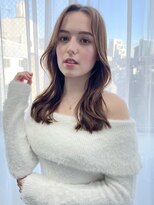 アイティー バイ アルバム 中野店(IT by ALBUM)&nbsp;くびれ巻き_マチルダボブピンクベージュ_69410