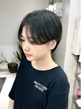 ヴェイン 渋谷(vain) 暗髪ハンサムショート