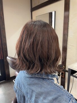 アクアマリン8810 ハチハチイチゼロ(AQUA MARINE 8810) イメチェン/似合わせカット/フルバング/レッドブラウン/北習志野