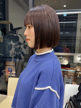 スニュウ(snuw) 【snuw__hotaru】透明感カラーラベンダーボブ