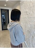 ぱつんとボブ
