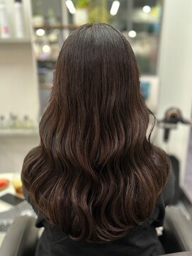 ジラソル(girasol) 韓国レイヤー×ラベンダー×ロング×髪質改善