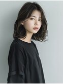 ☆ダークパープルナチュラルショートミルクブラウン髪質改善ボブ