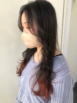 ジーナ 船橋(Zina) 髪質改善*ロングレイヤーグレーベージュ*美髪【Zina船橋】