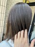 【うるツヤ美髪】カット＋縮毛矯正￥15500