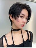 【AFLOAT福岡】小顔前髪なしひし形レイヤーカット