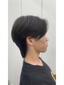 エクシア 名古屋店(EXCIA) 曲がる縮毛矯正で作るセンターパート