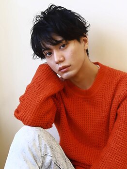 アミックス リツリン コウエン AMIX RITSURIN PARKの写真/《トレンドパーマもお任せ◎》10代～30代のメンズに人気のシャドウパーマで大人の色気をプラス