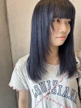 ラヴィズム 長岡店(LUVISM) 韓国/顔周りレイヤー/ダブルカラー/ベージュ/前髪新潟長岡宮関