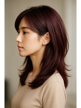 ヨロ(yolo) バーガンディレイヤー