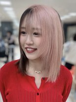 シャルムバイケンジ(Charm.by KENJE) ピンクカラー/ブリーチカラー/ブリーチ/レイヤー/デザインカラー