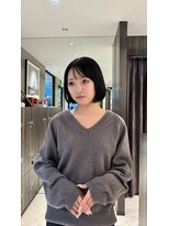 アース エレガンス 吉祥寺店(EARTH Elegance)&nbsp;初ボブでも失敗しない、今っぽミニボブ