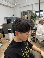 アロー 船橋店(AROH) MEN’S/リバースセンターパート/ニュアンスパーマ/船橋