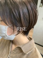 ライズ(RISE) 【西18丁目駅/円山】シュート/ショートヘア/大人ショート/ボブ