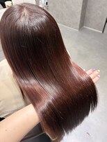 アウラ 近鉄八尾駅前店(Aura)&nbsp;暖色系カラー×髪質改善UPTOGLOSS   近鉄八尾