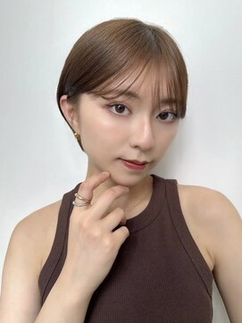 ジーナ 川崎西口(Zina) 髪質改善＊ハイトーンひし形ショート＊美髪【Zina川崎西口】