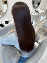 ベル サウス(BHEL south)&nbsp;津市ロングレイヤーカットハッシュカット透明感カラー重めロング