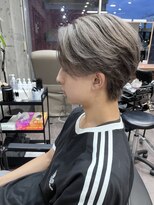 ラン バイ ラテ(LAN by LATTE) センターパートスタイル