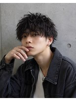 アッシュ 桜木町店(Ash)&nbsp;横浜桜木町◆メンズ無造作シャドウパーマ