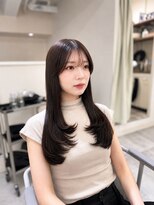 アチェロ(Acero.)&nbsp;韓国風艶髪レイヤー×ダークチョコレートブラウン