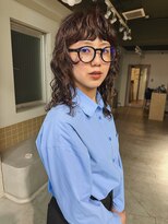 ハル ヘアスタジオ(haRu hair studio)&nbsp;ミディアムパーマ