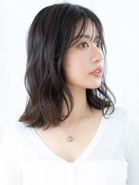 ドクターズ サロン ラブ(Dr's Salon LAB)&nbsp;ショコラブラウンツヤ髪エアリーパーマロブg古河20代30代40代