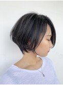 凛とする★ってこーゆー事!暗髪ショート【上杉ショート】