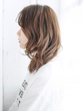 ヘアメイク ナル(hair make nalu) リバースカールのミックススタイル