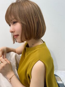 ジエクト 本店(The Ect) ミニボブ×ペールベージュ