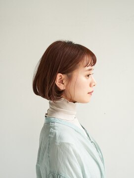 ジュール 池袋(Joule) 顔型別ヘアスタイル特集/マロンベージュ/Aラインボブ/池袋