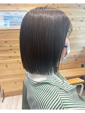 アトリエ タキ(atelier.taki) 大人の切りっぱなしボブ/ミニボブ/垂水