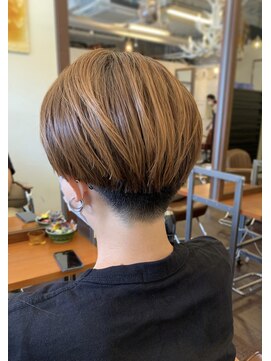 デフ(def) 2ブロック刈り上げハンサムショート