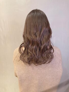 ブロッサム 東久留米店(Blossom) 20代30代40代ラベンダーベージュミディアムロング立体感