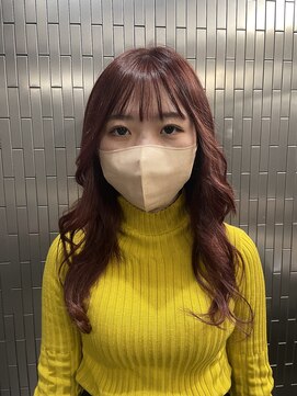 ボアップ 松山店(boappu) #ピンクベージュ#ピンクカラー#イルミナカラー