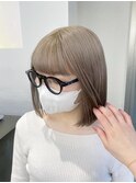グレージュボブ