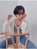 チョコレート/大人ガーリー/S字ウェーブ[吉祥寺駅]